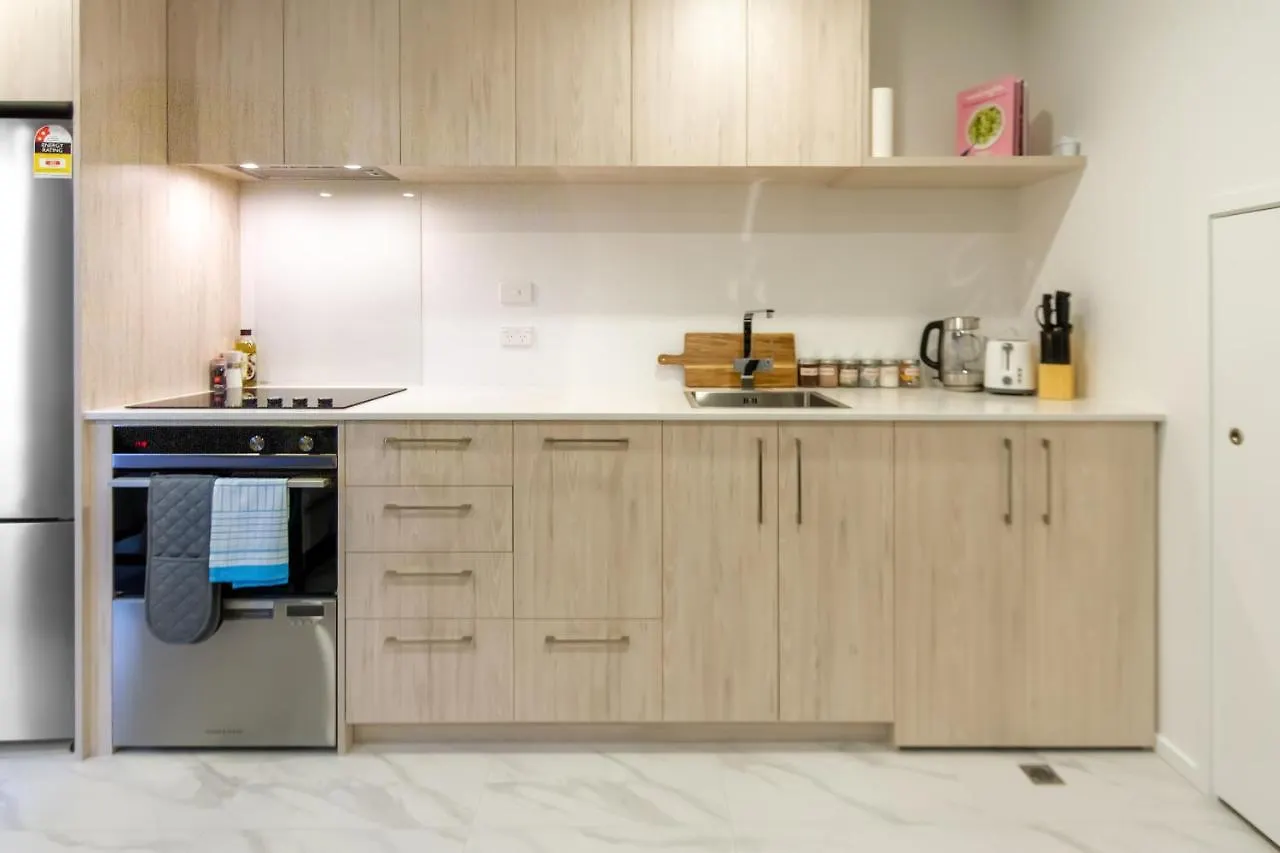 크라이스트처치 Chic Cbd Townhouse 2 Bed 2 Bath 아파트